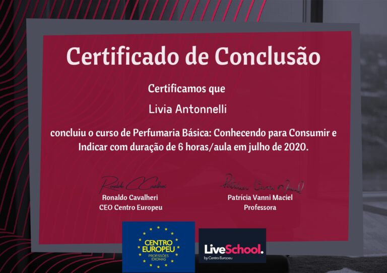 Certificado de Conclusão Perfumaria Básica - Conhecendo para Consumir e Indicar - LIVIA ANTONNELLI_page-0001